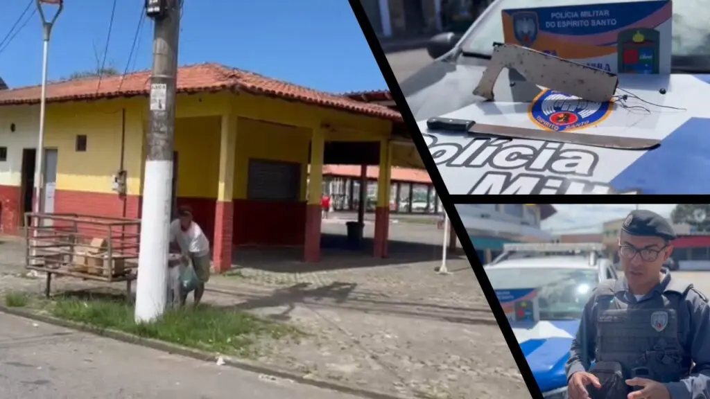 Quiosque dos Noias: PM prende suspeito após tentativa de homicídio na praça de Feu Rosa Quiosque dos Noias: PM prende suspeito após tentativa de homicídio na praça de Feu Rosa
