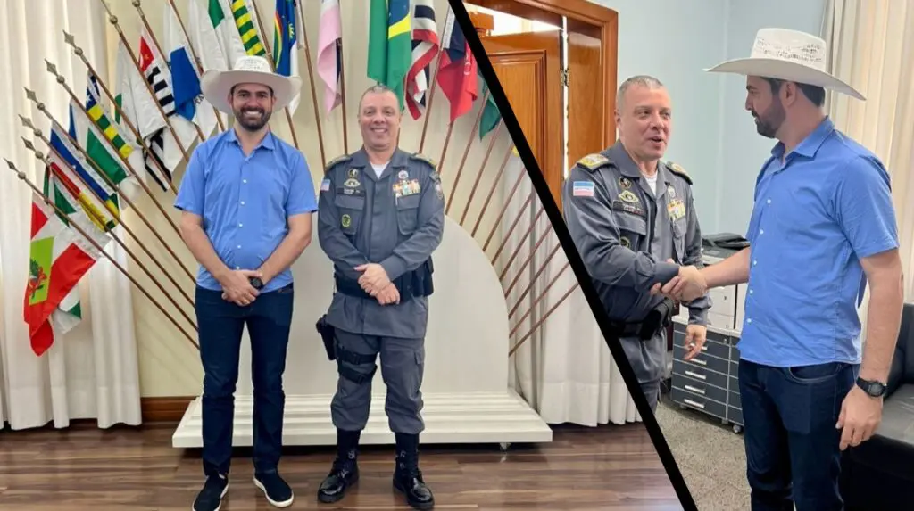 Segurança pública na Serra ganha destaque após encontro estratégico entre Pablo Muribeca e Comandante Geral da PM Segurança pública na Serra ganha destaque após encontro estratégico entre Pablo Muribeca e Comandante Geral da PM