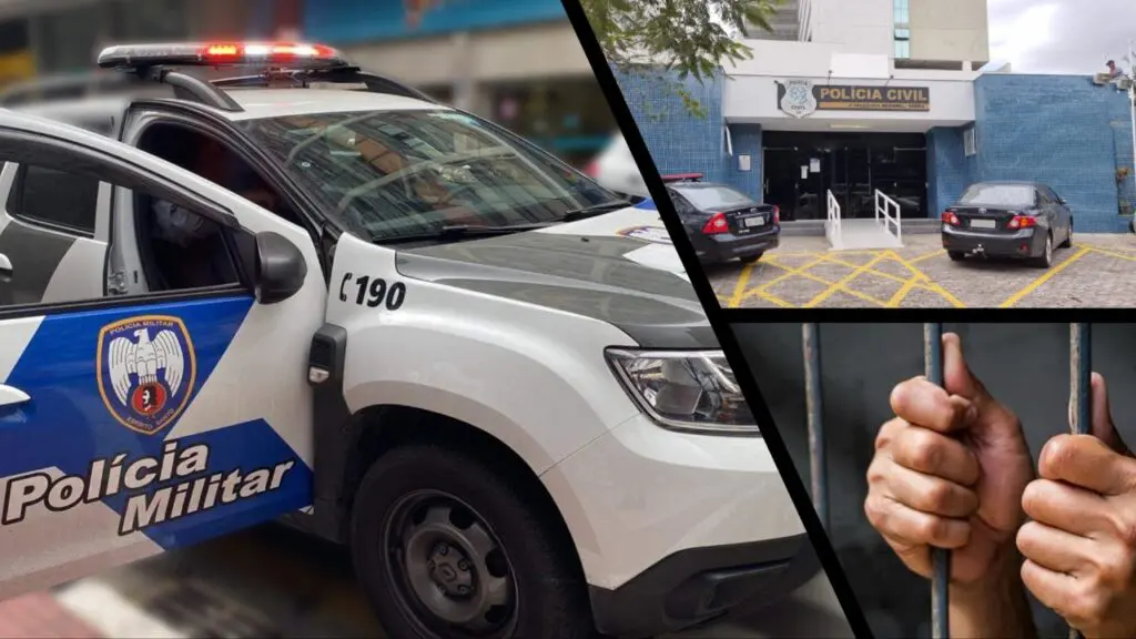 Polícia Militar prende homicida foragido da justiça após denúncias anônimas na Serra Policia Militar prende sujeito com mandado em aberto na Serra.