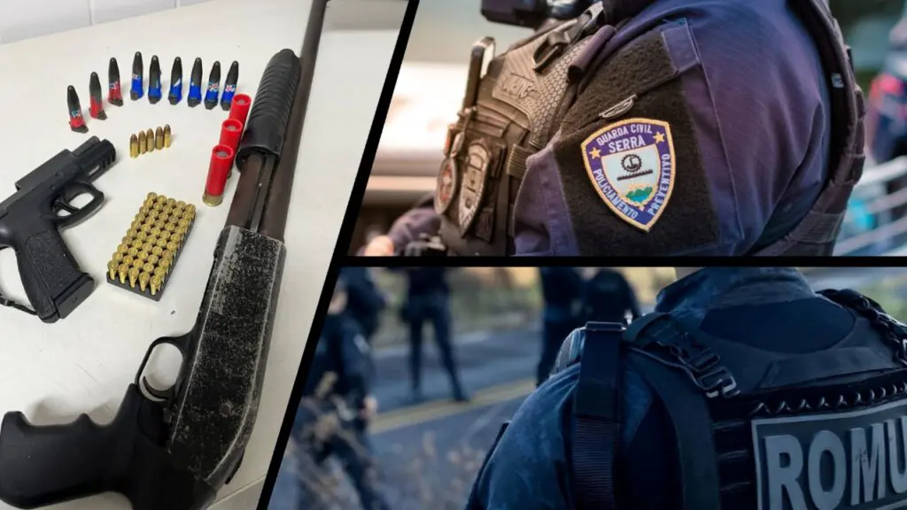 Guarda da Serra apreende armas e pó do Capitão América durante patrulha em Serra Dourada Guarda da Serra apreende arma e cocaína na Serra.