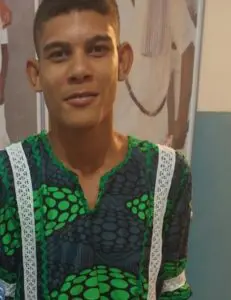 Felipe Rosa Ribeiro, 20 anos