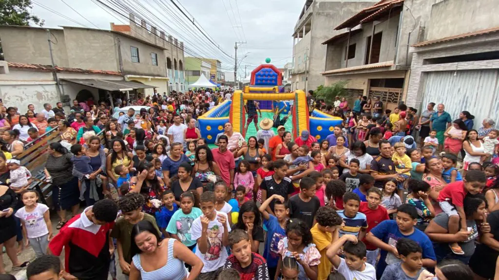 Vereador Paulinho promove festa das crianças no bairro Planalto Serrano