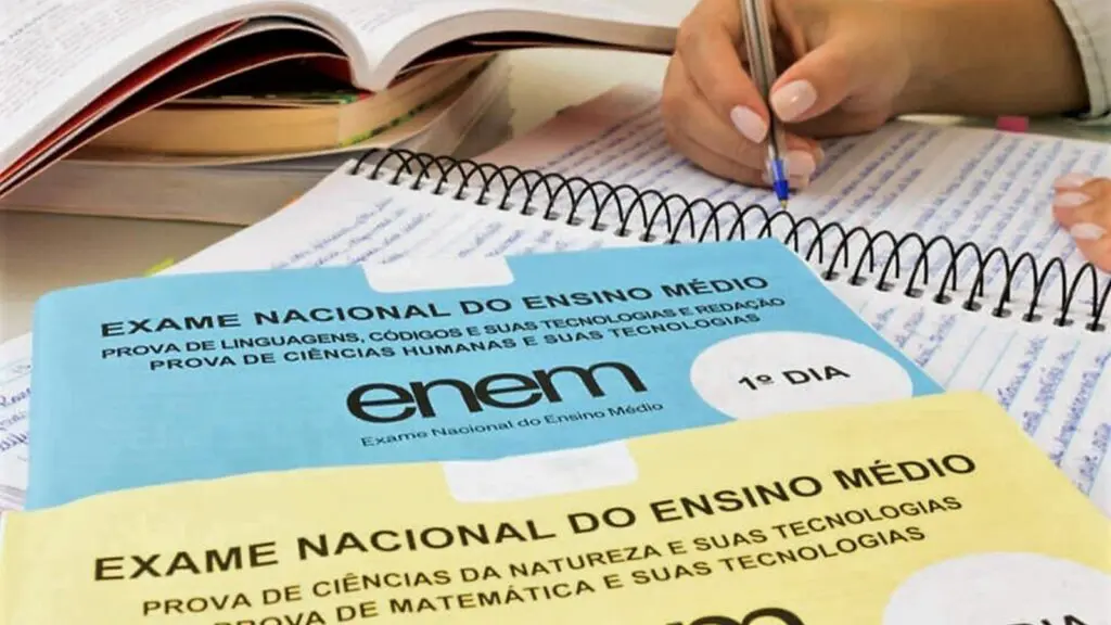 Cadernos de prova do ENEM