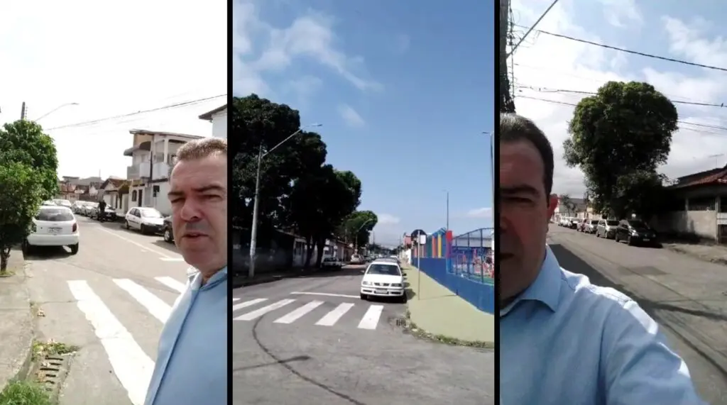 Vídeo: morador da Serra denuncia bairro completamente tomado por carros de funcionários da VALE