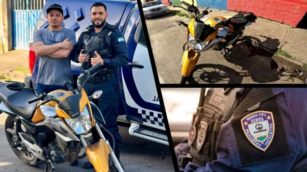 Guarda da Serra recupera moto furtada