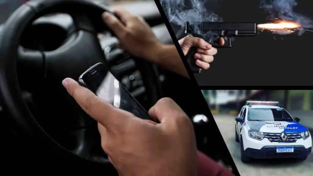 Motorista de app é baleado durante ataque de um grupo de criminosos em Cariacica Motorista de app é baleado durante ataque em Cariacica.