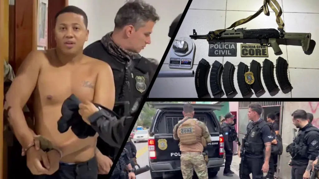 Vídeo: Irmão Vera considerado um dos traficantes mais procurados do ES é preso