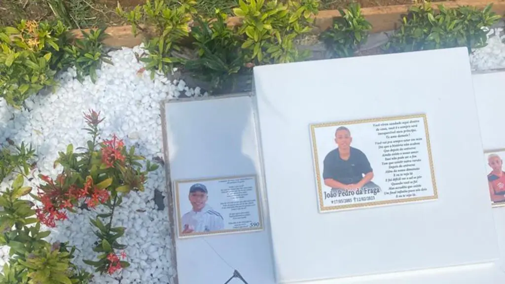 Imagem do túmulo de João Pedro