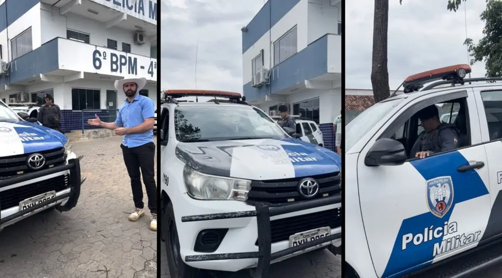 Deputado Pablo Muribeca realiza entrega de viatura exclusiva para o patrulhamento rural na Serra