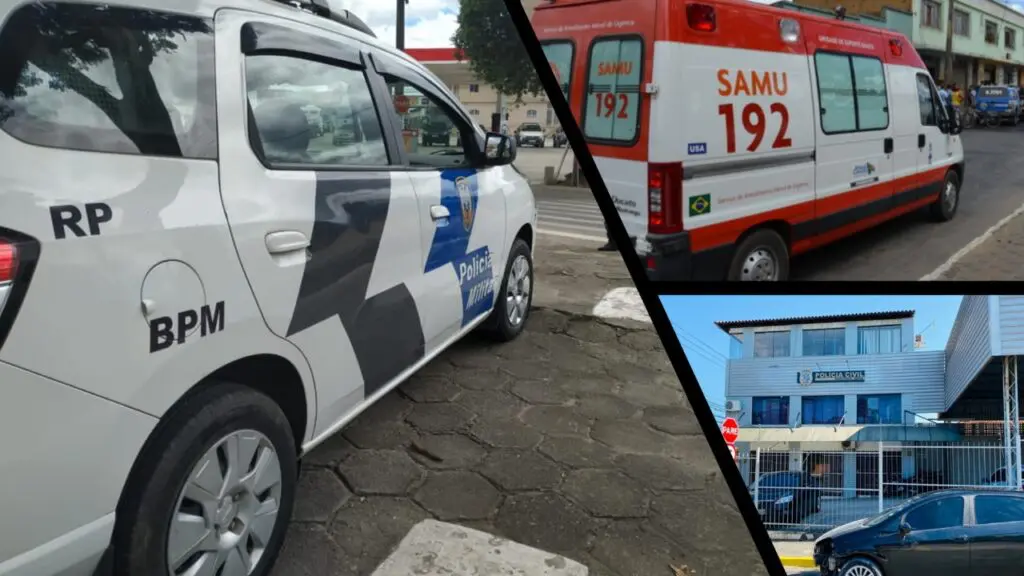 Homem é espancado por traficantes com um pedaço de pau com pregos na Serra Polícia Militar ajuda homem que foi espancado com pedaço de pau com pregos na Serra.
