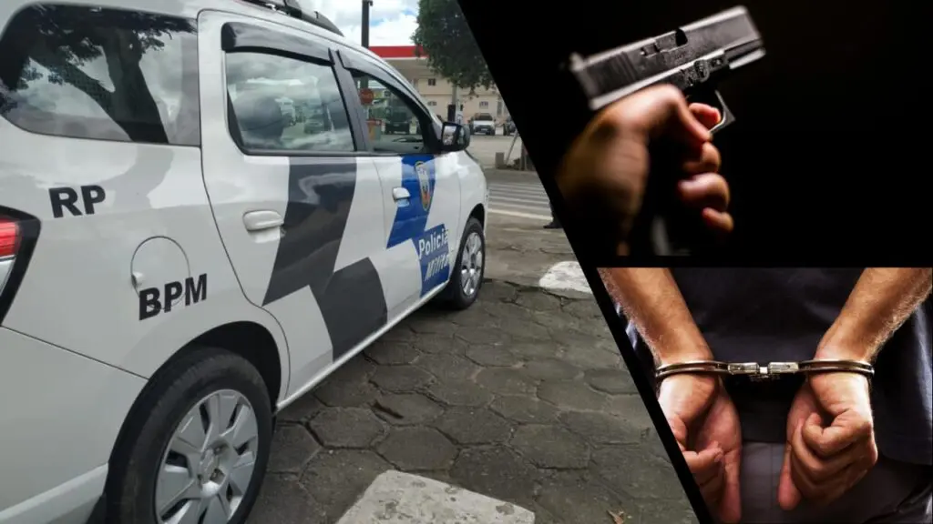 Polícia Militar prende em flagrante motoboy após encontrar pistola de uso restrito na Serra Motoboy é preso por porte ilegal de arma restrita após agredir mulher na Serra.