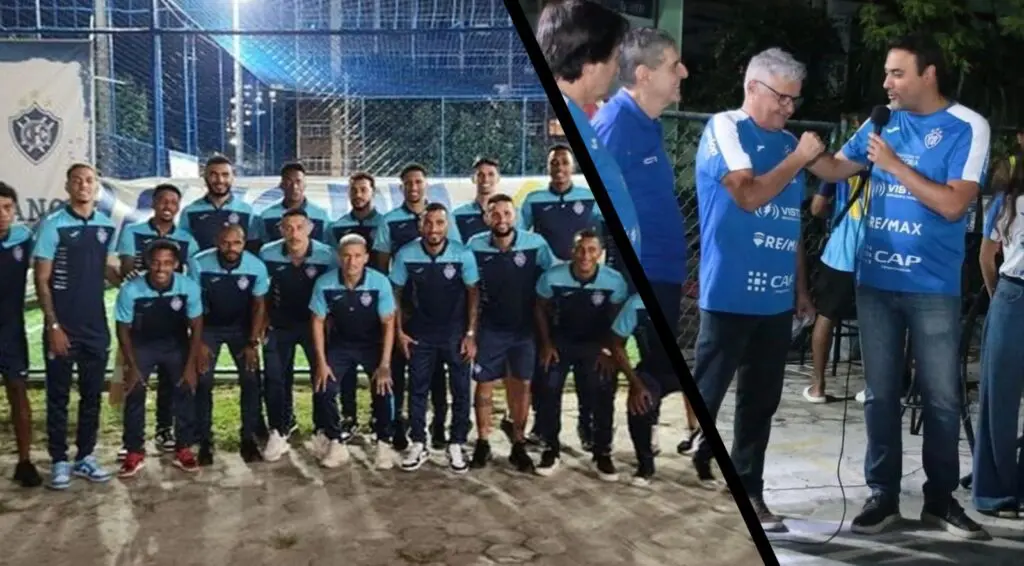 Vitória FC oficializa novo presidente do clube e apresenta elenco para 2024