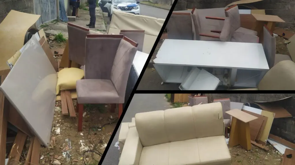 Polícia Militar acionada após homem destruir moveis dentro de casa em Nova Carapina Polícia Militar acionada após homem destruir moveis dentro de casa em Nova Carapina