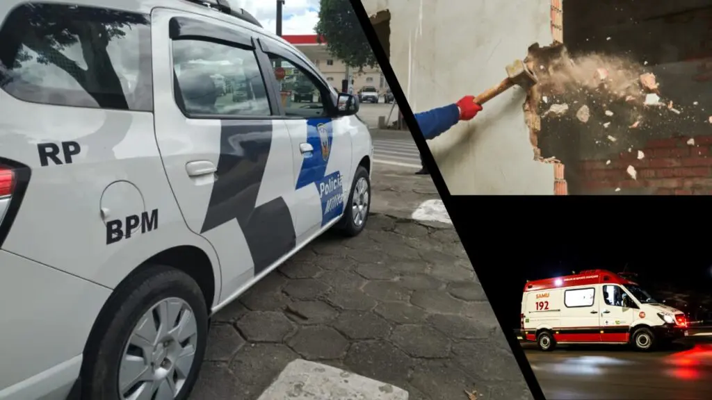 Polícia Militar evita a morte de homem que estava sendo espancado a marretadas em Vitória Homem é espancado com golpes de marreta em Vitória
