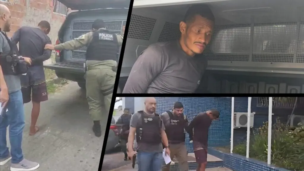 Polícia Penal recaptura prisioneiro que havia fugido de hospital na Serra Equipe de recaptura da Polícia Penal captura prisioneiro que fugiu de hospital da Serra.