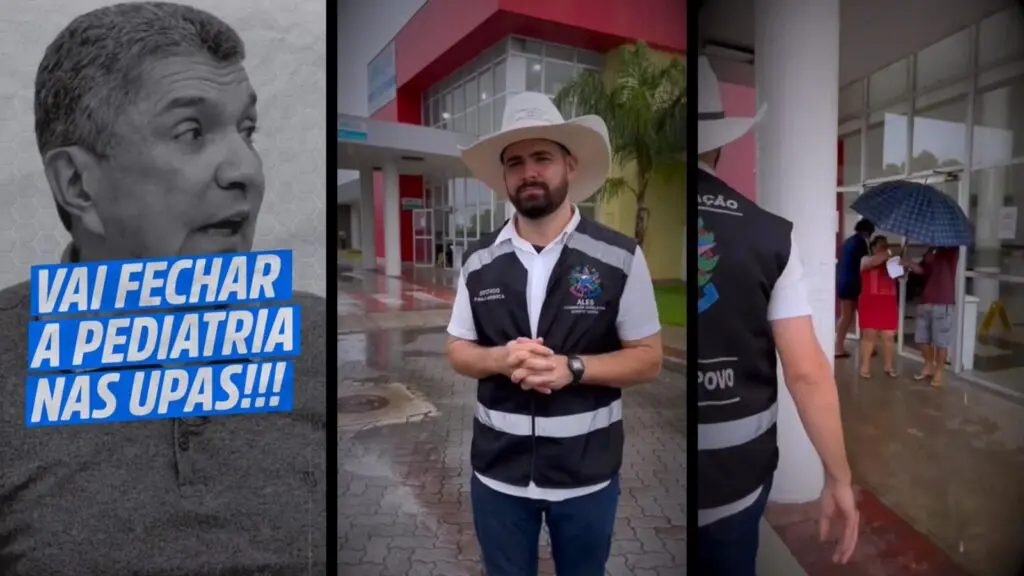 Pablo Muribeca promete acionar a justiça contra o fechamento das pediatrias nas UPAs da Serra Pablo Muribeca promete acionar a justiça contra o fechamento das pediatrias nas UPAs da Serra Sergio Vidigal