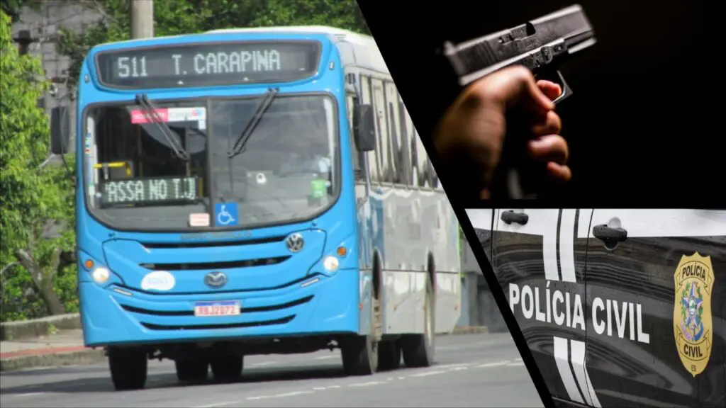 Criminosos armados agridem passageira durante assalto na Serra.