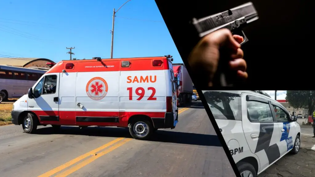 Traficantes armados interceptam ambulância do SAMU para resgatar companheiro em Cariacica Ambulâncias do SAMU é cercada por criminosos e paciente é levado em Cariacica.