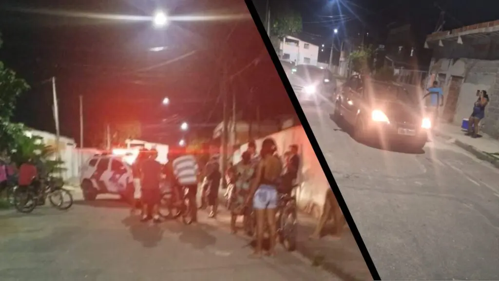 Guerra do Tráfico: Ataque a tiros deixa um morto dentro de carro e outros dois feridos em Nova Almeida Guerra do Tráfico: Ataque a tiros deixa um morto dentro de carro e outros dois feridos em Nova Almeida