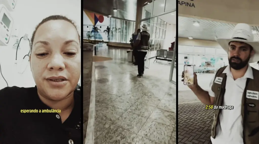 Pablo Muribeca no Hospital Materno Infantil