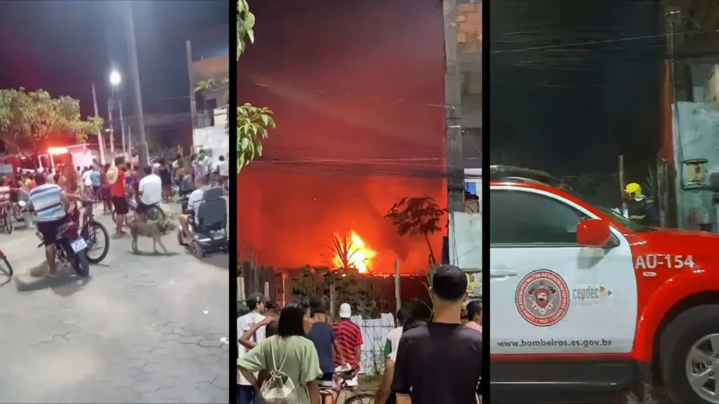 Incêndio destrói casa e mata quatro animais de estimação no bairro Jardim Carapina Incêndio destrói casa e mata quatro animais de estimação no bairro Jardim Carapina