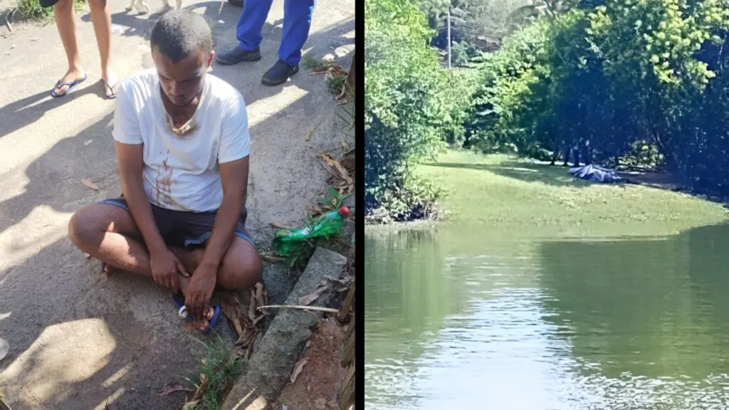Corpo de homem é encontrado boiando em estado de decomposição em Jacaraípe Equipes do Corpo de Bombeiros resgata corpo de rio na Serra.