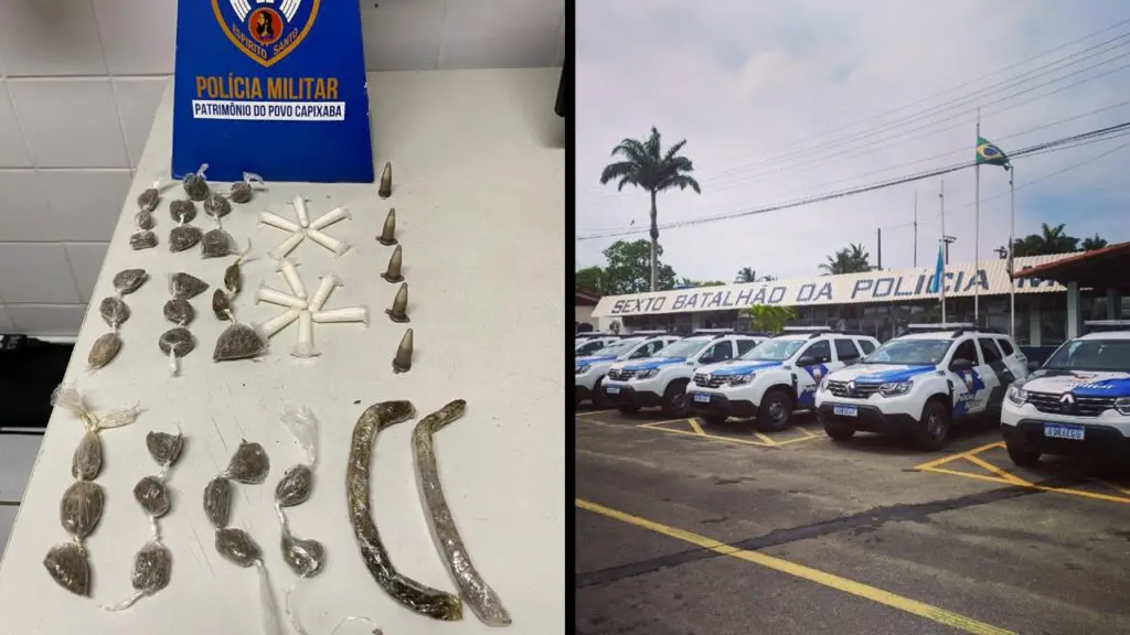 Força Tática arrocha durante confronto entre grupos rivais e prende traficantes na Serra Policia Militar prende traficantes durante confrontos em Campinho da Serra I