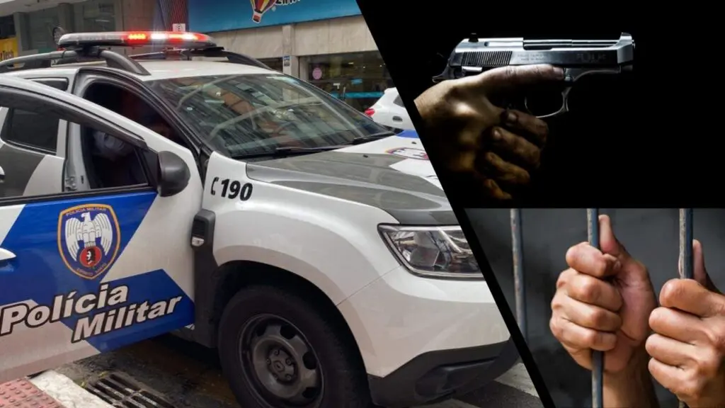 Clientes de farmácia reagem e assaltante acaba preso pela Polícia Militar na Serra