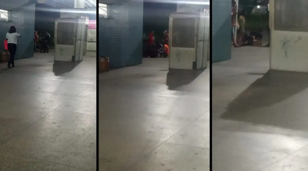 Passageiros reclamam que o Terminal de Laranjeiras virou reduto de usuários de drogas Imagens do Terminal de Laranjeiras na Serra