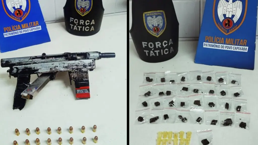 Força Tática arrocha traficantes vacilando na pista durante patrulhamentos pelos bairros da Serra Polícia Militar realiza apreensões e prisões durante ações nos bairros da Serra.
