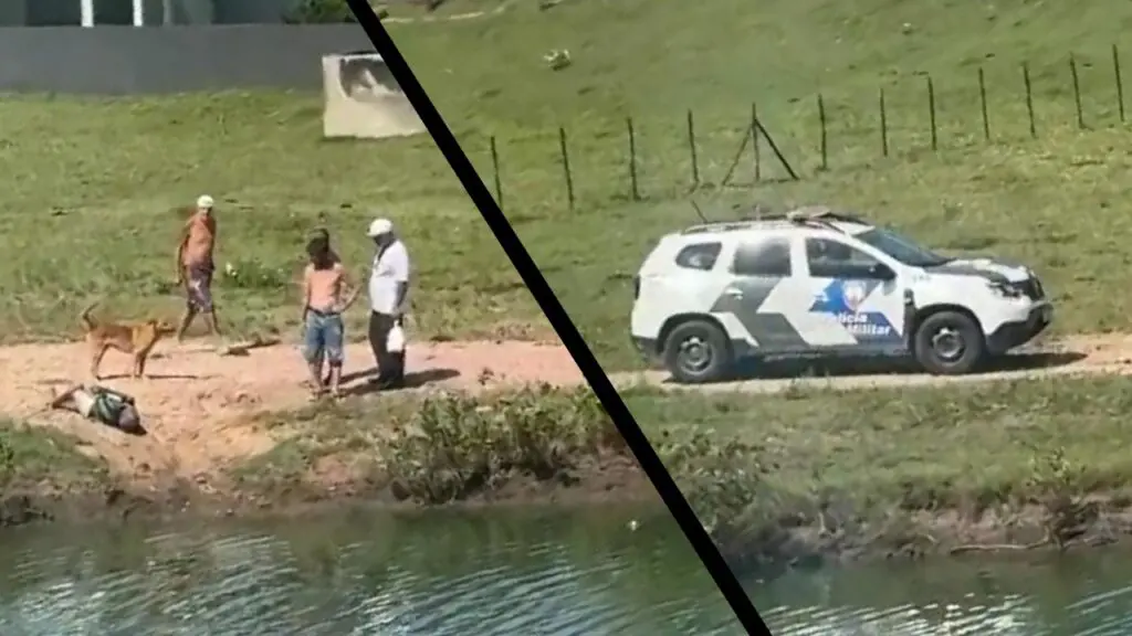 Morador encontra corpo boiando em rio que corta Jacaraípe Corpo é encontrado boiando em rio da Serra.