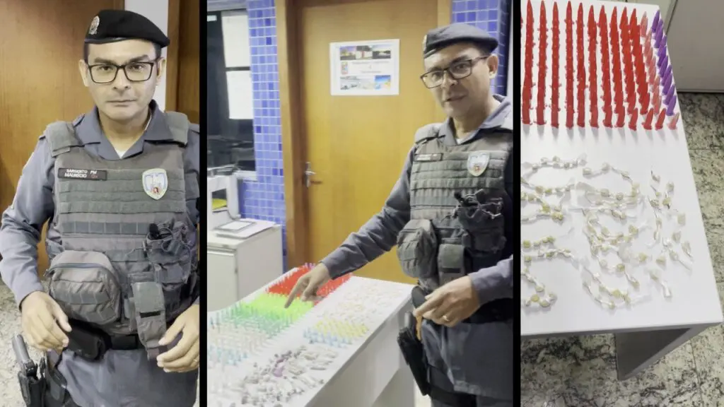 Polícia Militar arrocha boca de fumo e apreende grande quantidade de drogas na Serra Ação da Força Tática resultou em uma pancada no tráfico de drogas da região de Vila Nova de Colares.
