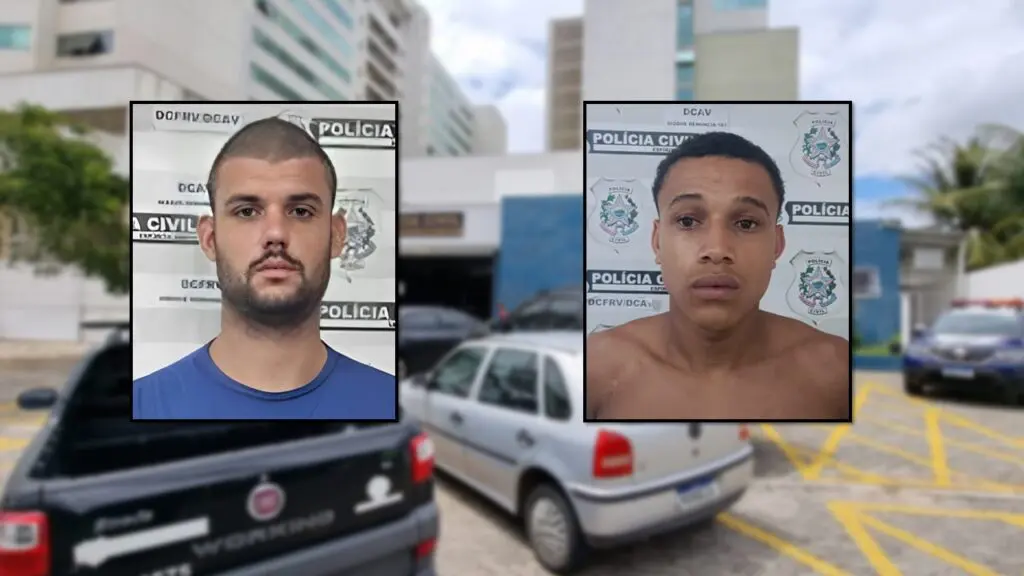 Polícia Civil prende dois homens acusados de aterrorizar motoristas de aplicativos na Serra Polícia Civil prende dupla que assaltava motorista de aplicaivo na Serra.
