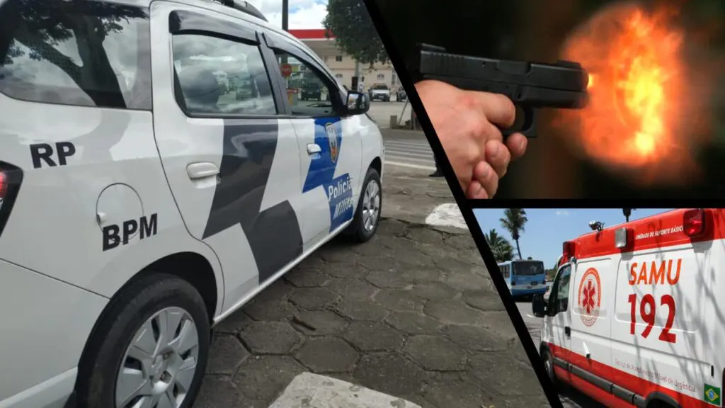 Adolescente acaba baleado após tentar assaltar policial militar na Serra Policial militar reage a assalto e baleia adolescente na Serra.