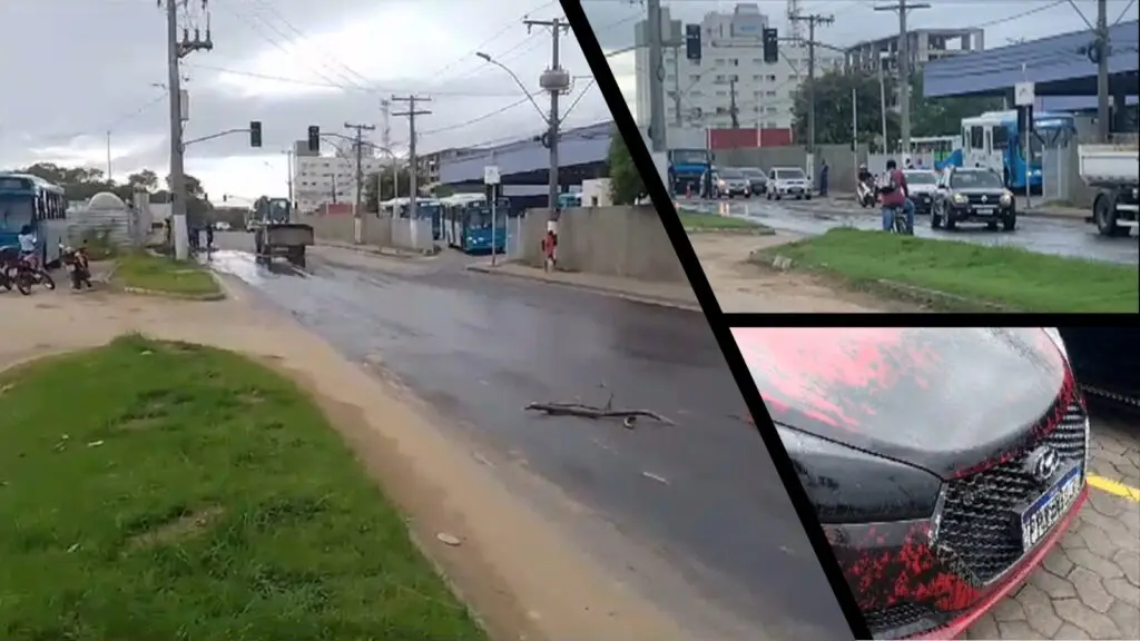 Derramamento em via movimentada da Serra causa acidentes e prejuízos