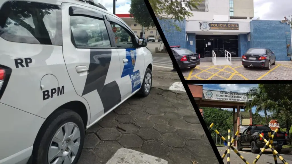 Polícia Militar usa choque e bala de borracha para deter motociclista na Serra Sujeito leva choque e tiro de bala de borracha ao tentar fugir da PM na Serra.