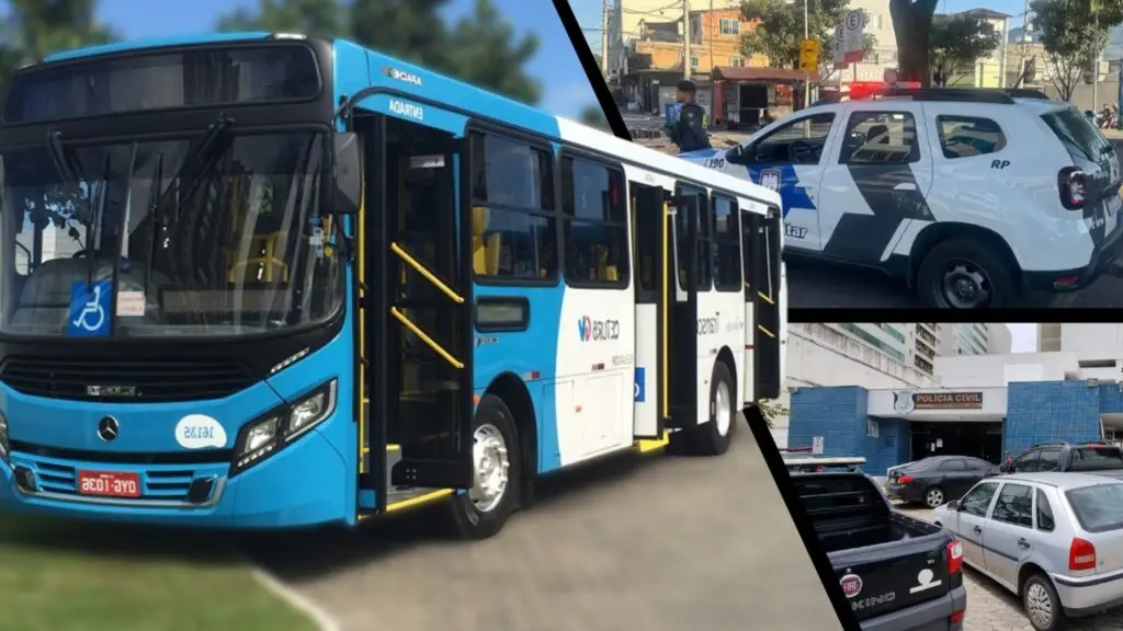 Mais uma vez, ônibus é assaltado no bairro Jardim Limoeiro na Serra Onda de assaltos apavora passageiros do bairro de Jardim Limoeiro.