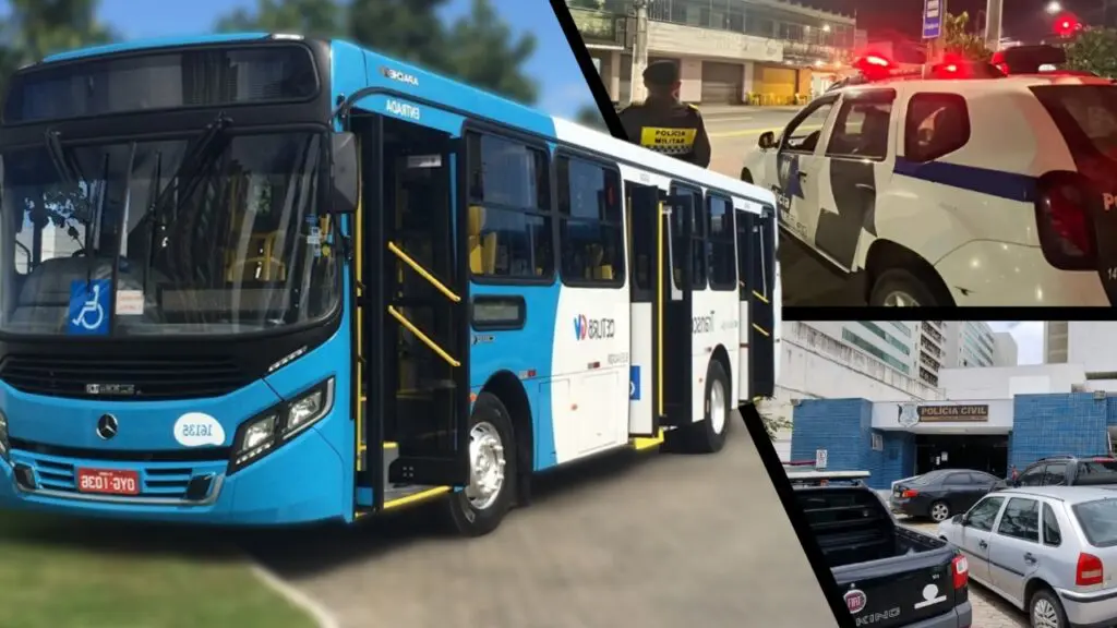 Polícia Militar prende assaltante que fez a limpa em passageiros de ônibus na Serra Polícia Militar prende assaltante após arrastão realizado em ônibus na Serra.