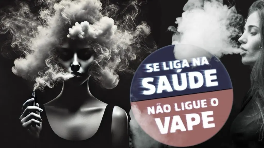 Secretaria da Saúde alerta sobre os riscos do uso de vapes Entenda quais são os perigos do cigarro eletrônico para a sua saúde.