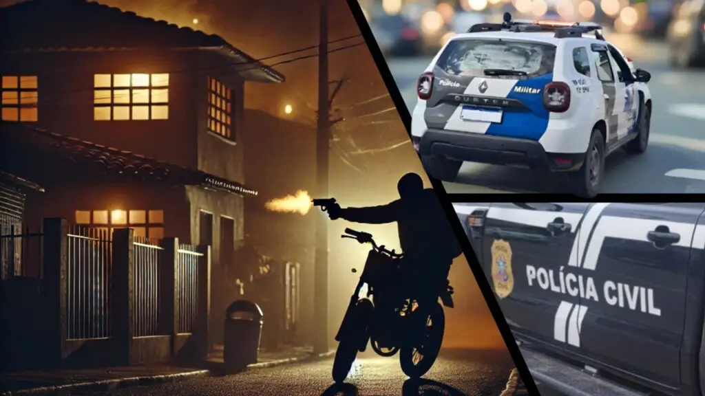 Mulher é baleada por motociclista dentro de casa na Serra Motoqueiro realiza disparos contra casa e baleia mulher na Serra.