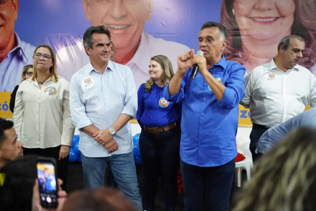 Audifax Barcelos em evento de campanha do Partido Progressista