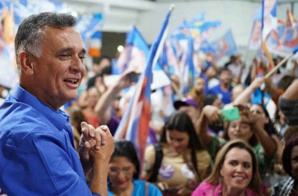 Audifax Barcelos em evento de campanha do Partido Progressista