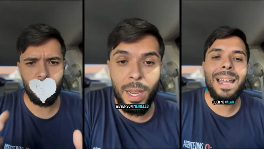 Agente Dias acusa coligação de Weverson e Vidigal de perseguição e censura à sua campanha na Serra