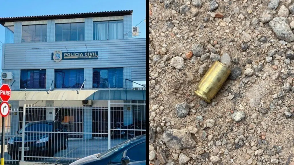 Polícia Civil prende em flagrante suspeito de matar jovem e deixar a mãe dele baleada na Serra DHPP prende sujeito acusado de envolvimento no homicídio de um jovem e de tentar matar sua mãe na Serra