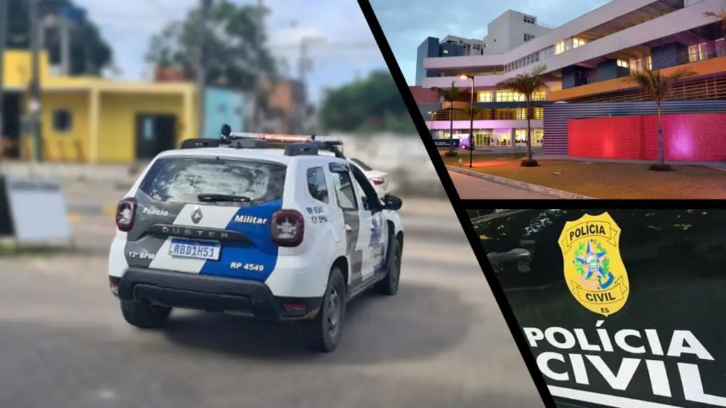 Sujeito invade casa e esfaqueia namorada e amigo durante confusão na Serra Tentativa de duplo homicídio: sujeito invade residência e esfaqueia casal na Serra