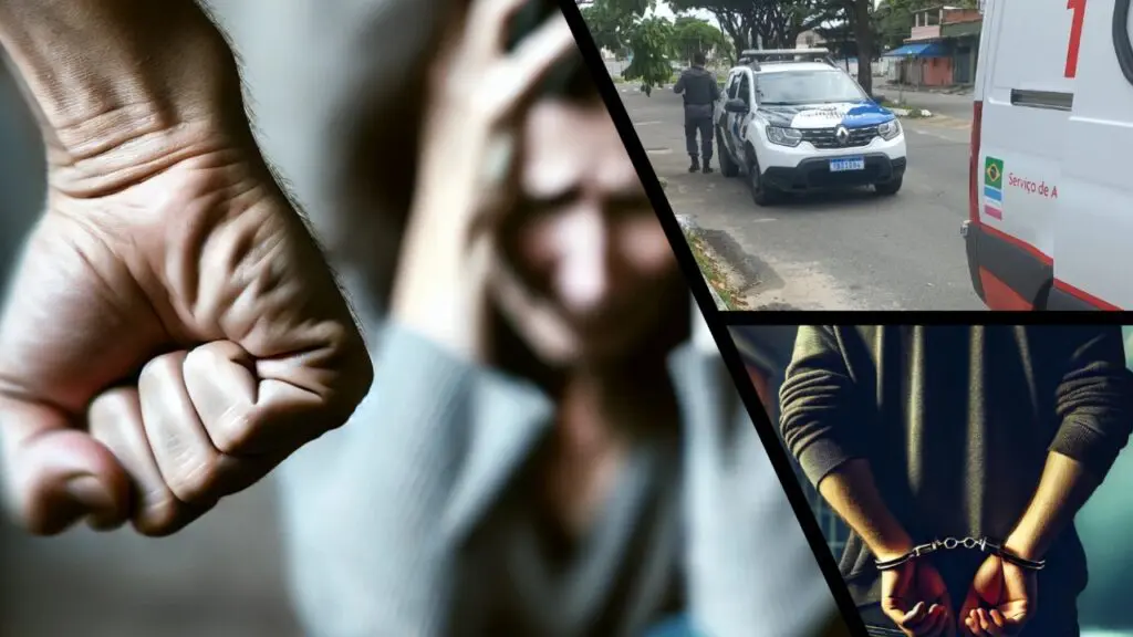 Polícia Militar prende sujeito foragido da justiça após agressões contra esposa em bar na Serra Polícia Militar prende sujeito que esfaqueou a própria companheira na Serra