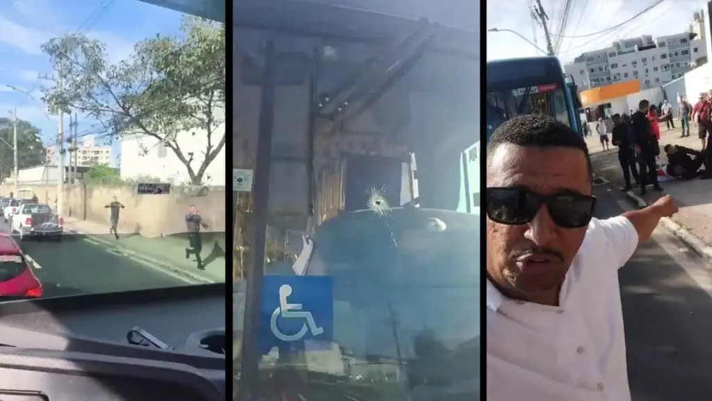 Protesto realizado por motoristas de carga termina em confronto com a Guarda da Serra Protesto de rodoviários termina em confronto com a GCM e deixa passageiro de ônibus ferido na Serra.
