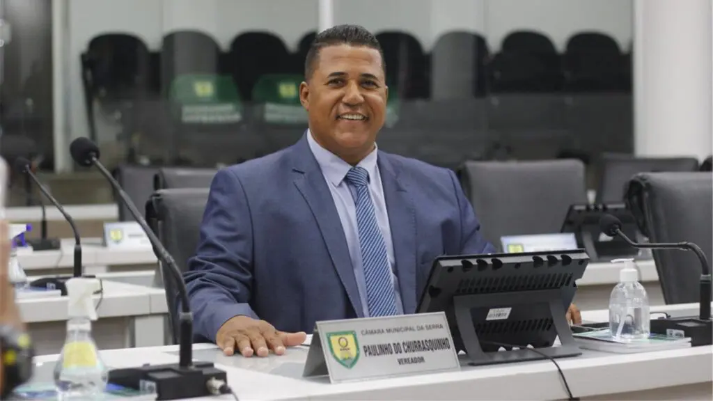 Paulinho do Churrasquinho se torna o primeiro vereador reeleito pelo bairro Planalto Serrano Paulinho do Churrasquinho, vereador reeleito na Serra