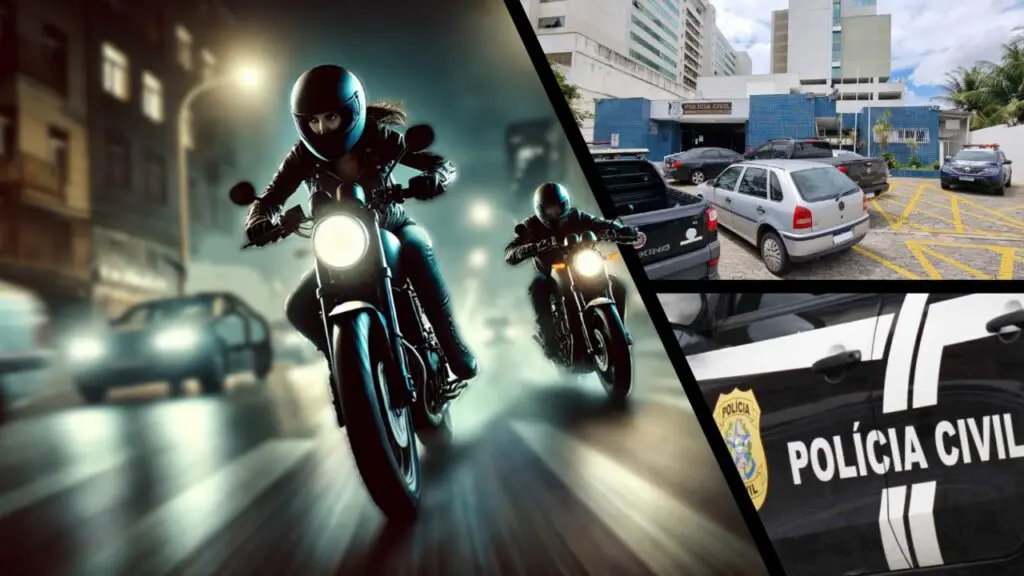 Motociclista passa momentos de terror após ser perseguida por assaltantes armados na Serra Motociclista passa momentos de terror após ser perseguida por assaltantes armados na Serra