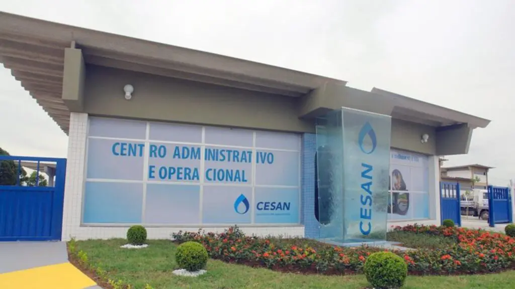 Fachada da CESAN.